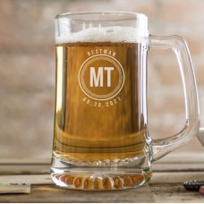 Personalized Groomsmen 25 oz. Beer Mug