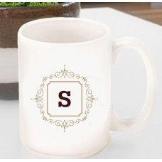 Coffee Mug- Initial Motif
