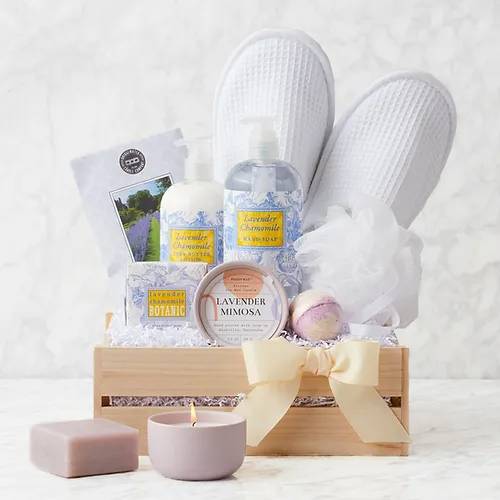 Lavender Spa Gift Basket