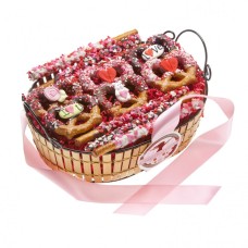 Valentine's Pretzel Gift Basket