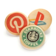 Direct Imprint Round Sugar Shortbread Cookie