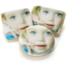 Direct Imprint Iced Sugar Shortbread Cookies