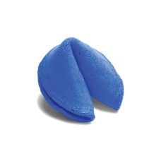 Color Fortune Cookie-Blue