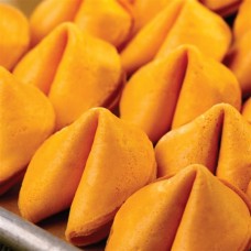 Color Fortune Cookie-Orange