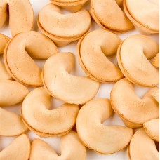 Plain Gourmet Fortune Cookies- INDIVIDUALLY WRAPPED