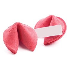 Color Fortune Cookie- Pink