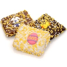 Easter Chocolate Dipped Grahams, Individually Wrapped