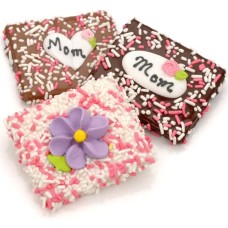 Mother's Day Chocolate Dipped Grahams, Individually Wrapped