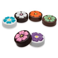 Chocolate Molded Oreo- Flowers