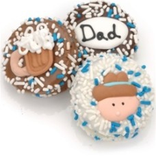 Father's Day Chocolate Dipped Oreos- Individually Wrapped