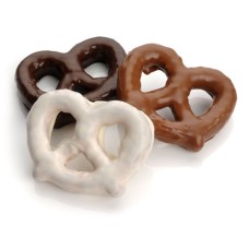 Just Chocolate Drenched Pretzel Twists