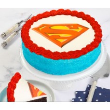 Superman Cake