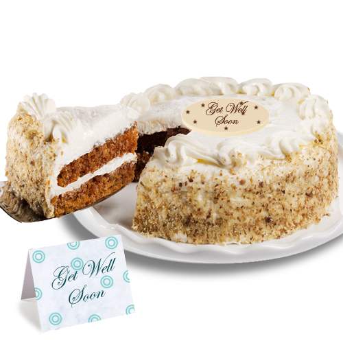 Carrot Get Well Soon Cake