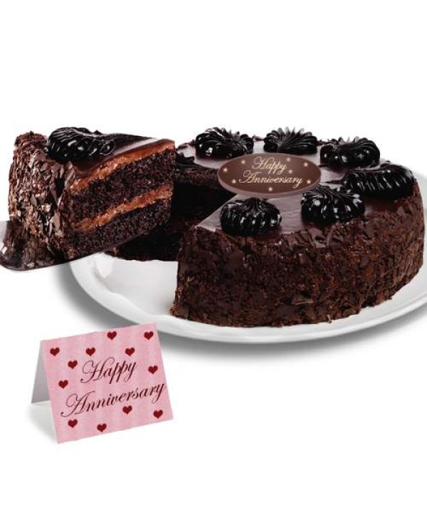 Chocolate Mousse Torte Anniversary Cake