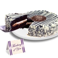 Black and White Mousse Just Because Cake