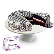 Black and White Mousse Cake