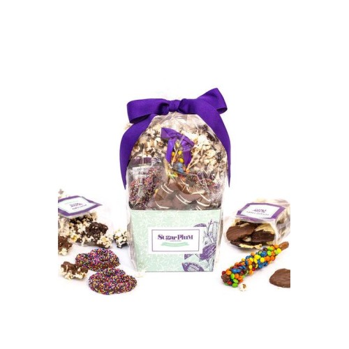 Sugar Plum Perfect Size Chocolate Gift Basket