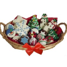 Assorted Holiday Sweet Treats Gift Basket