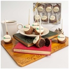 Cake Pops - Logo, Gift Box of 6