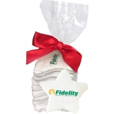 Custom Logo Marshmallow Mug Toppers, Gift Of 12