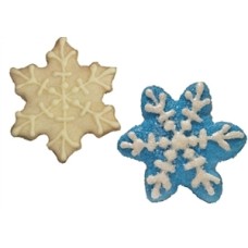 Hand Dec. Cookies - Snowflake