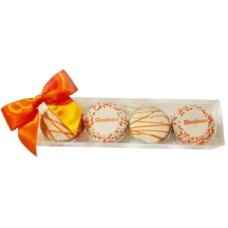 Oreo® Cookies - Logo Gift Box of 4 (2 Logo/2 Decorated)