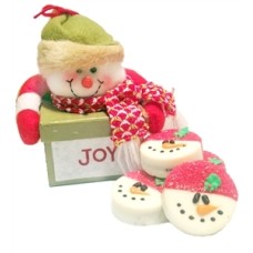 Oreo® Cookies - Plush Snowman Gift Box