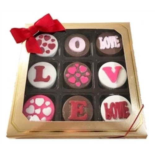 Oreo® Cookies - Love Valentine's Designs, Gift box of 9