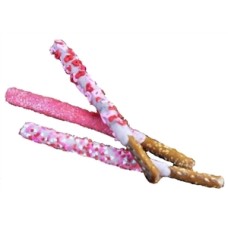 Pretzel Rods - Dipped Valentine'S Theme