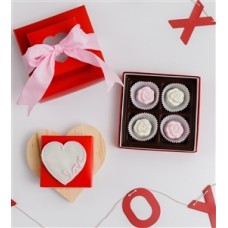 Tower - Valentine Love Cookie with Mini-Oreo Roses