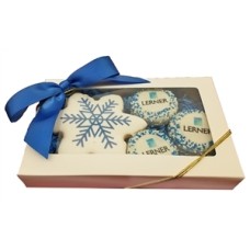 Direct Print - Winter Logo Cookie Gift Box of 4