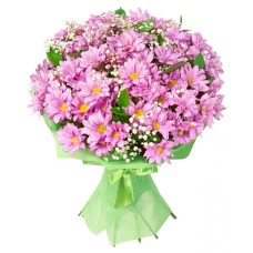 Bouquet of pink chrisanthemums