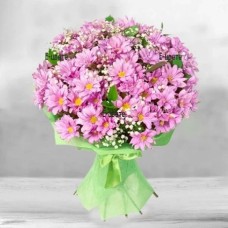 Bouquet of pink chrisanthemums