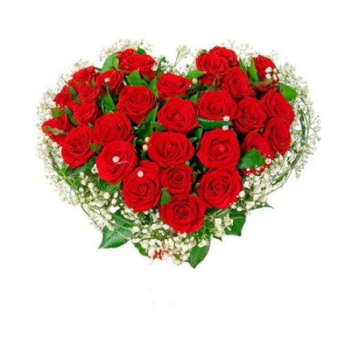 Heart of flowers - Attractive