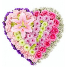 Heart of flowers - Beautiful Smile