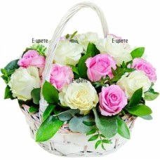 Basket of roses