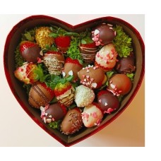 Strawberry heart (S)