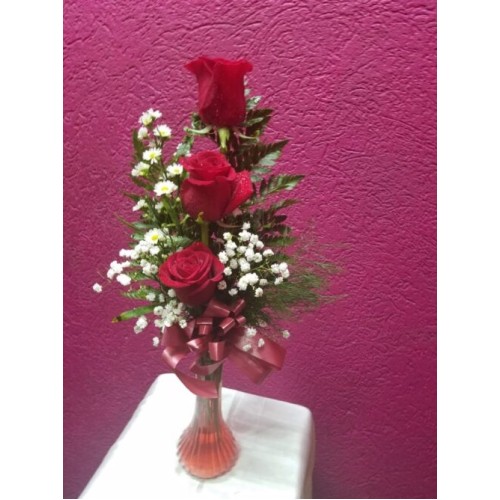 3 Roses Arrangement