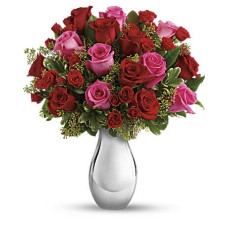True Romance Bouquet with Red Roses