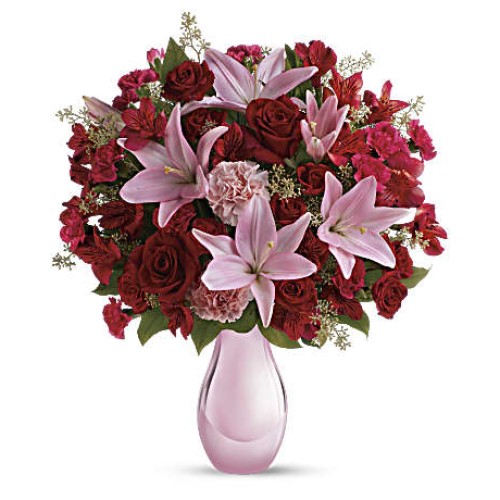 Telefloras Roses and Pearls Bouquet