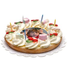 Child's  Birthday Flan