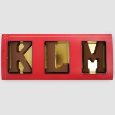 Chocolate letters in luxury cover (2 letters 80 grams)
