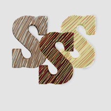 ColorFun Chocolate Letter (White)