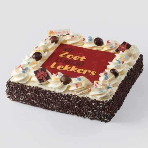 Festive Saint Nicholas whipped cream cake (10 persons)