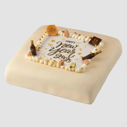New Year's Marzipan Cake (10 persons)