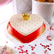 Deluxe Valentine'S Day Cake, Red ()