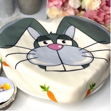 Rabbit cake (Medium ((25×24 cm)15 pieces))