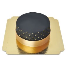 Black Deluxe Cake (medium(26cm(30 pieces)))