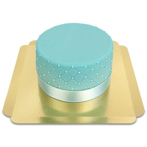Blue Deluxe cake (Small (18 cm(20 pieces)))