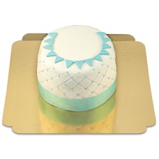 Happy Birthday Delicious Cake, Blue